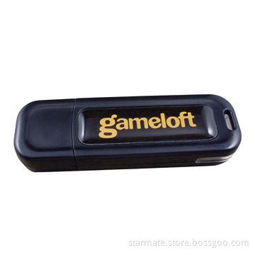 Domed USB Flash Drive, Supports Multiple Partition and Password Access